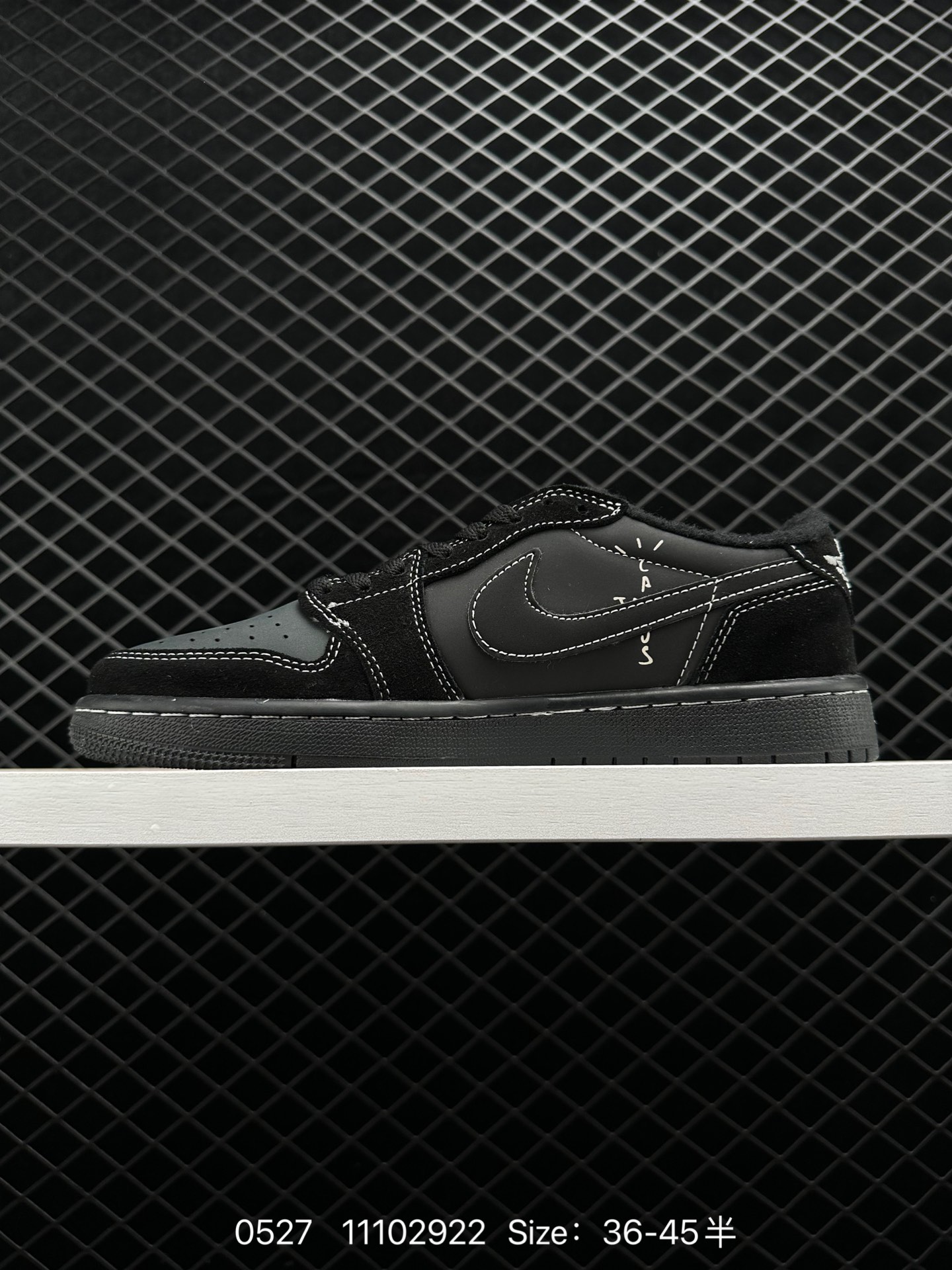 Travis Scott x Air Jordan 1 Low OG “Black Phantom